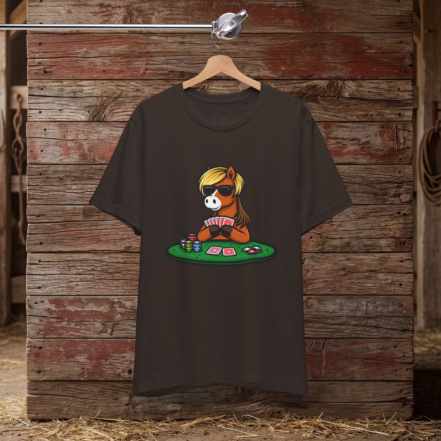 No Flock Given – Equestrian Humor Tee