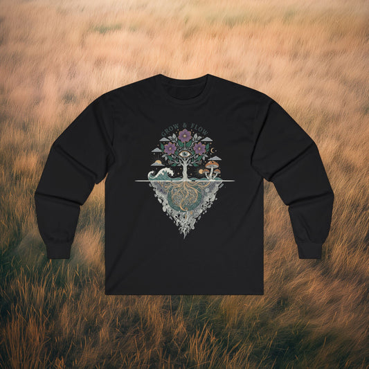 Grow and Flow - Long Sleeve Tee