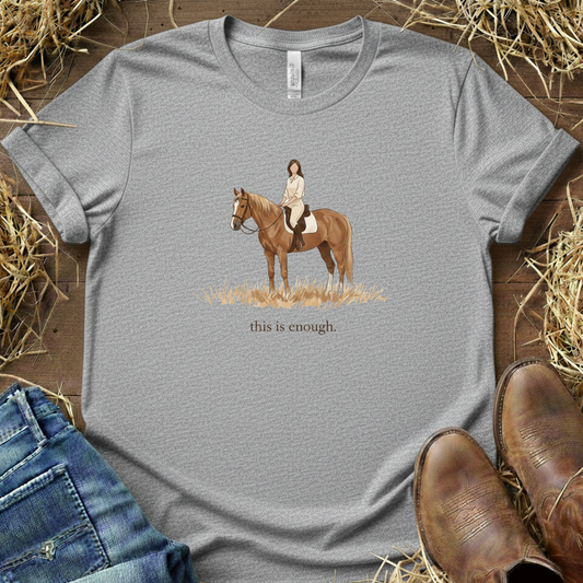 This Is Enough – Rider Peace Tee