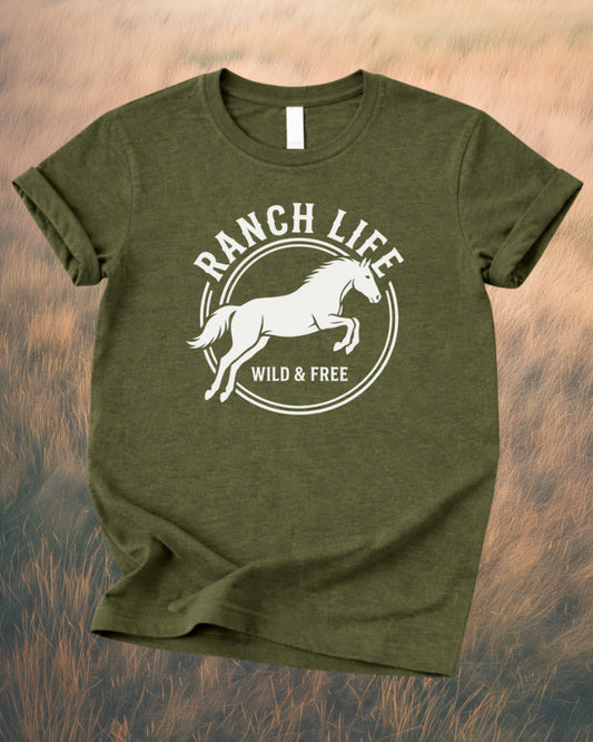 Ranch Life – Western Lifestyle Tee