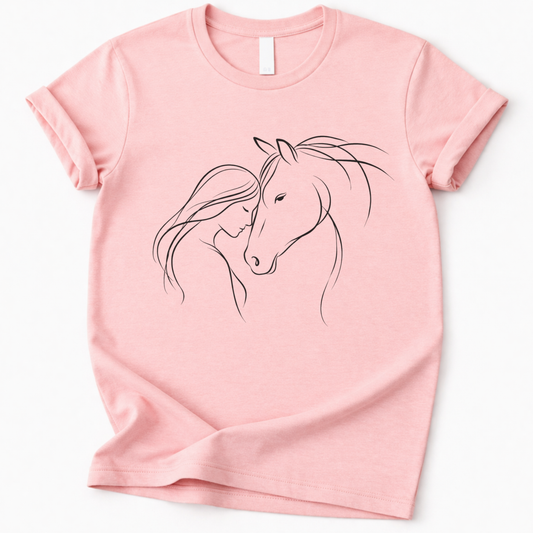 The Connection – Minimal Horse Tee