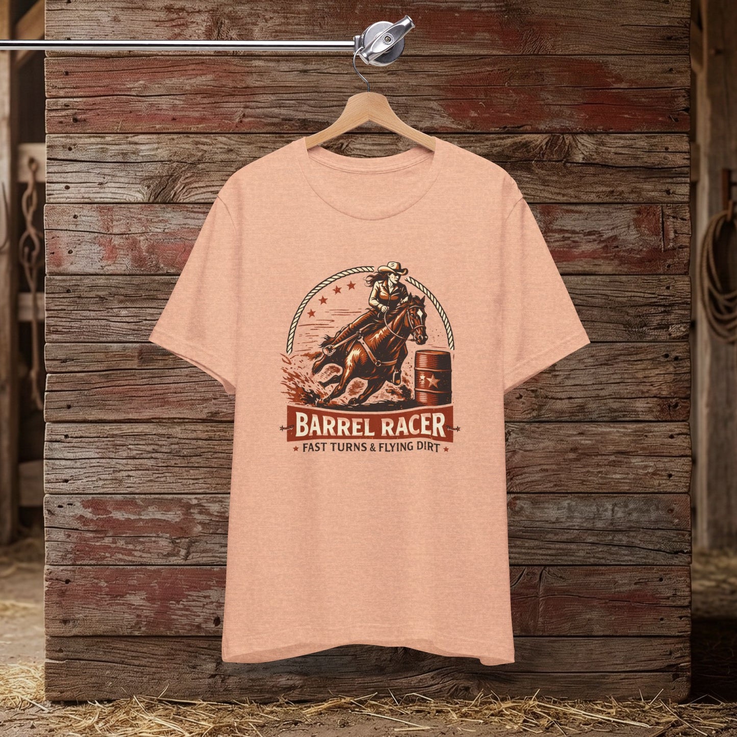 Barrel Racer – Ride Fast Turn Hard Tee