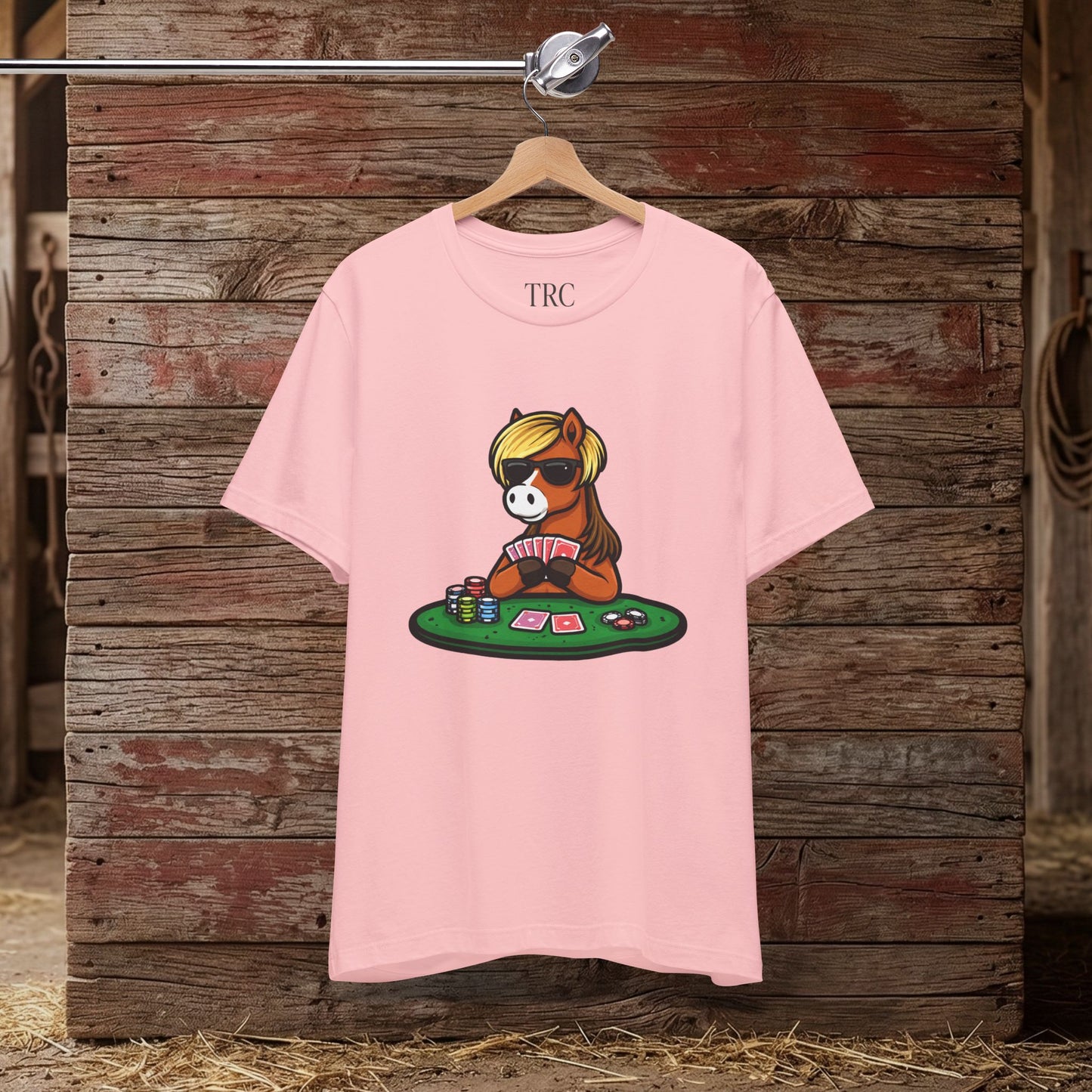 No Flock Given – Equestrian Humor Tee