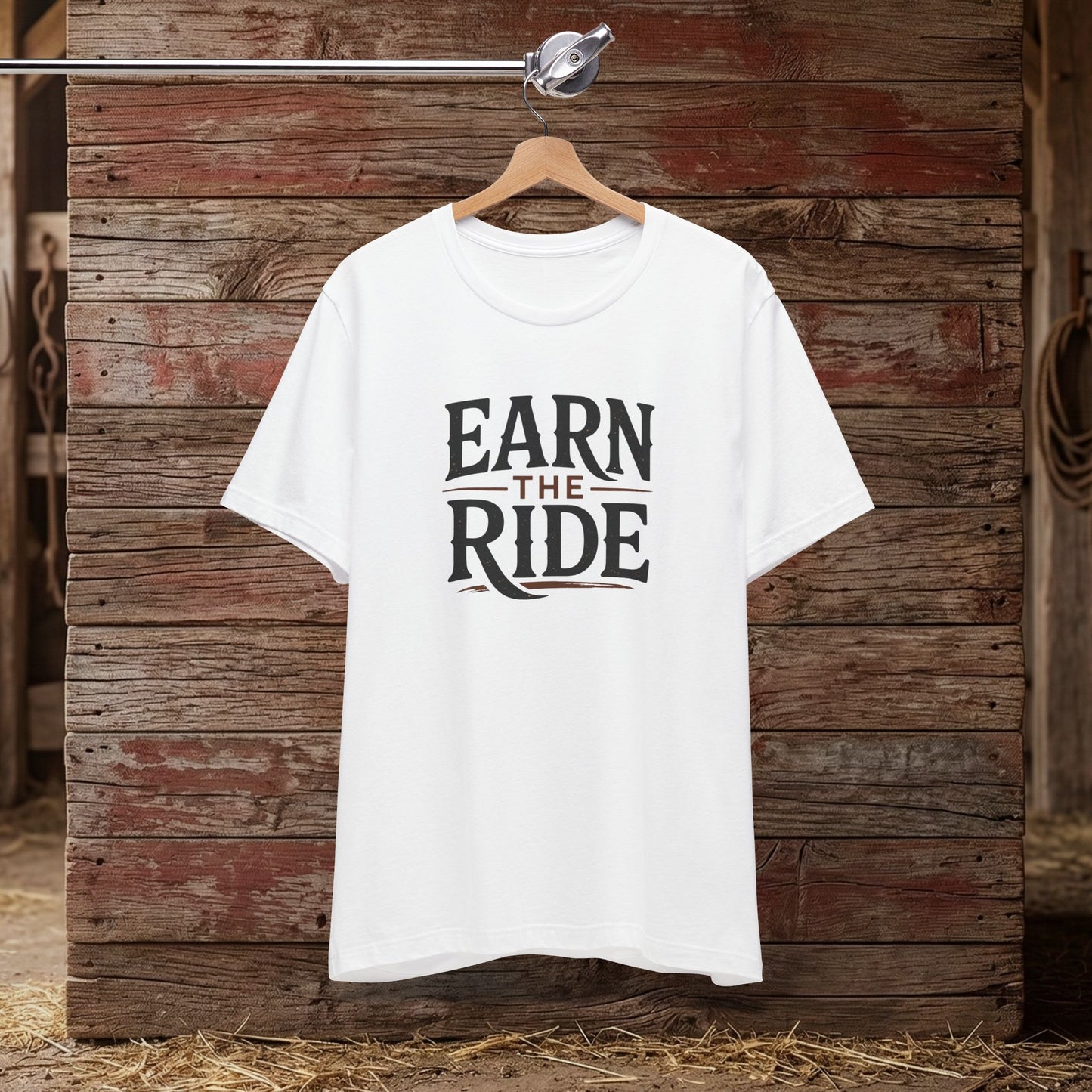 Earn the Ride – Equestrian Mindset Tee