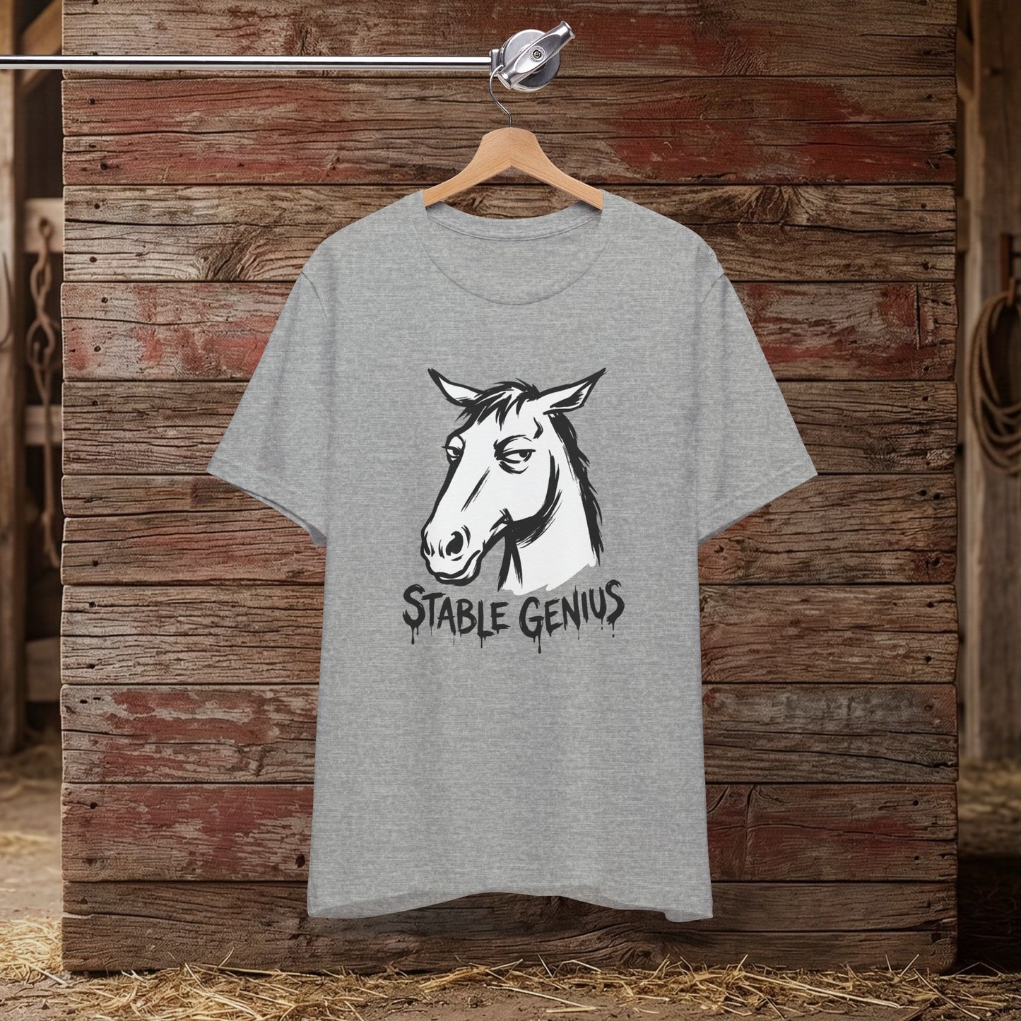 Stable Genius – Equestrian Humor Tee