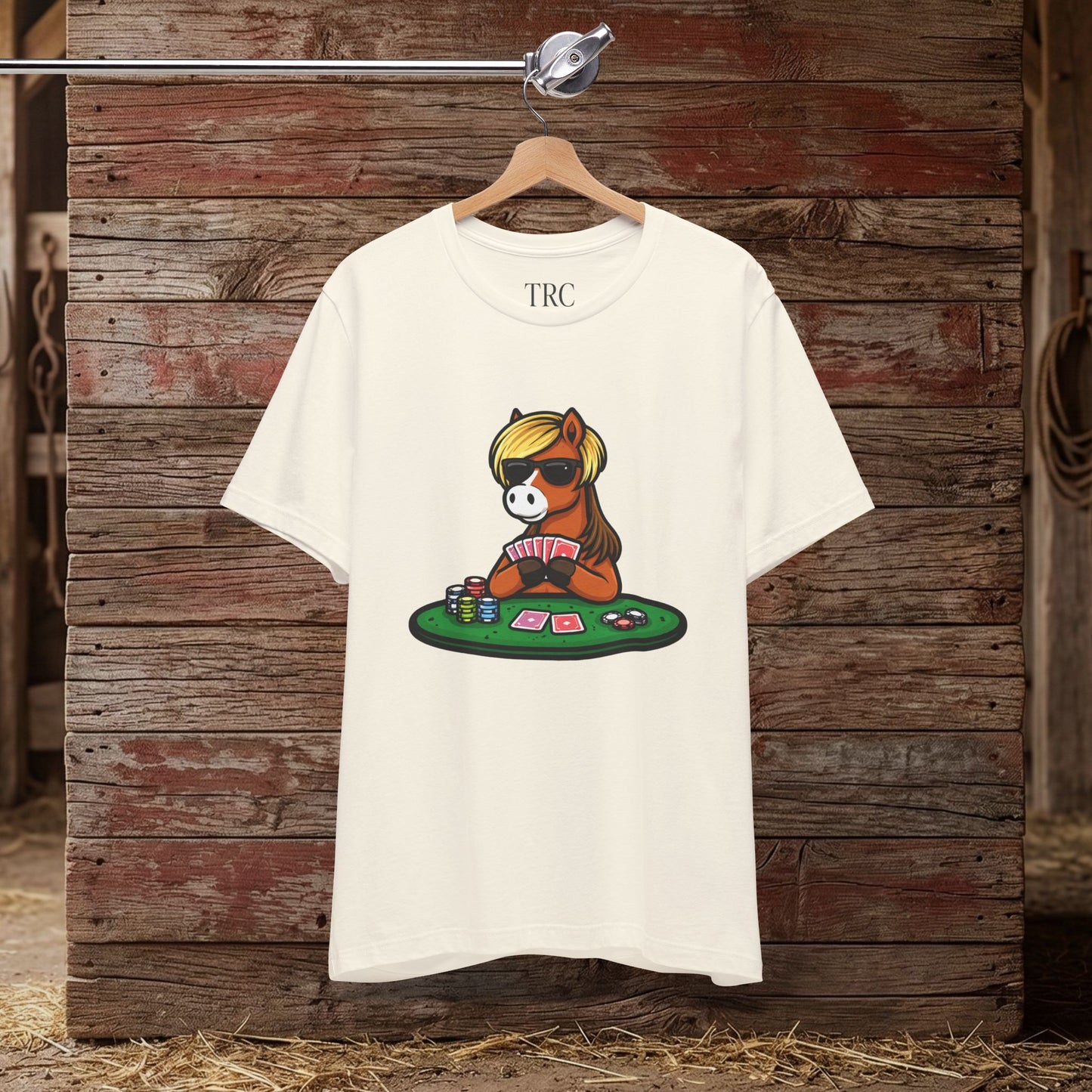 No Flock Given – Equestrian Humor Tee
