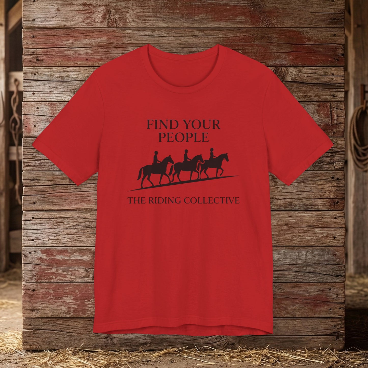 Find Your People – Equestrian Community Tee