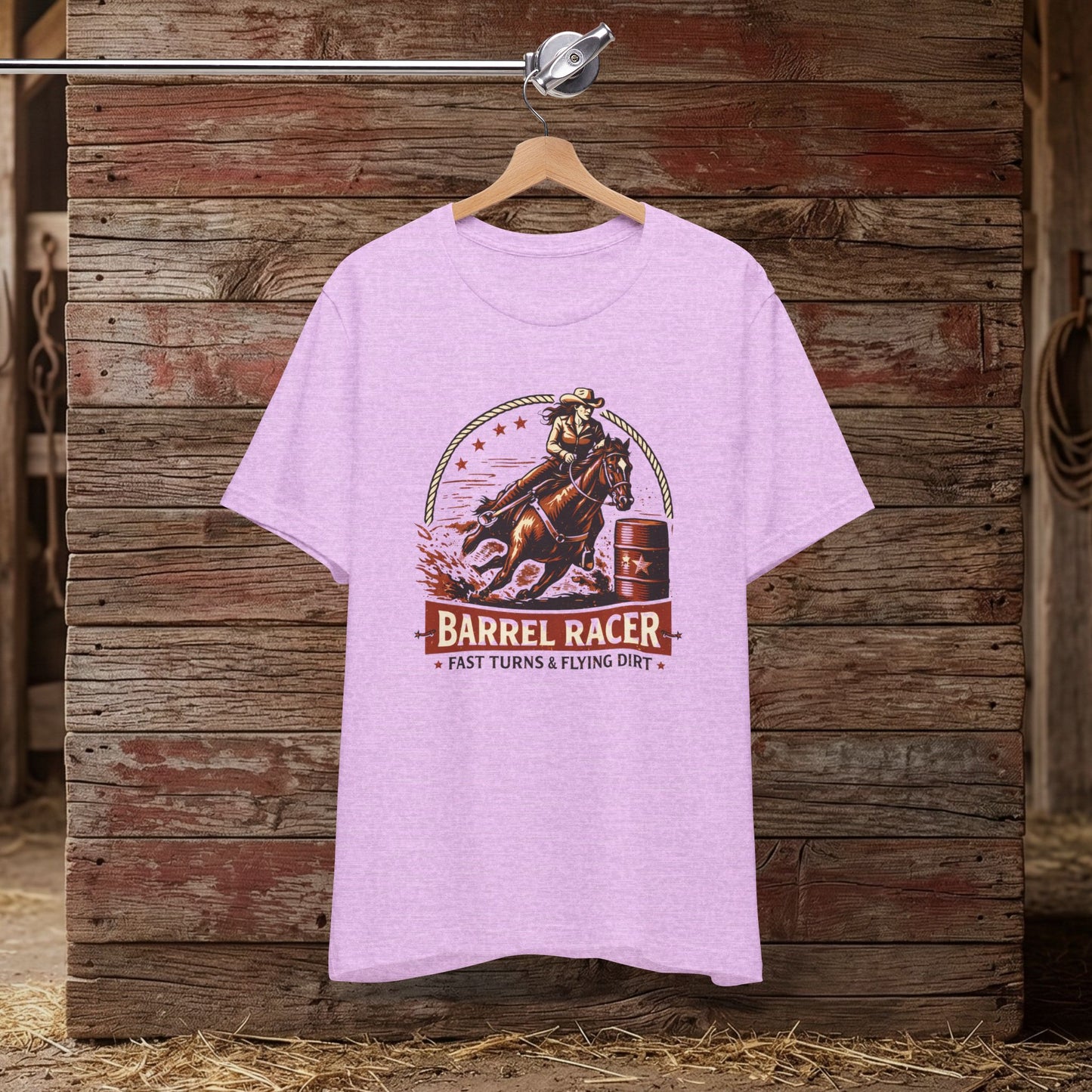 Barrel Racer – Ride Fast Turn Hard Tee