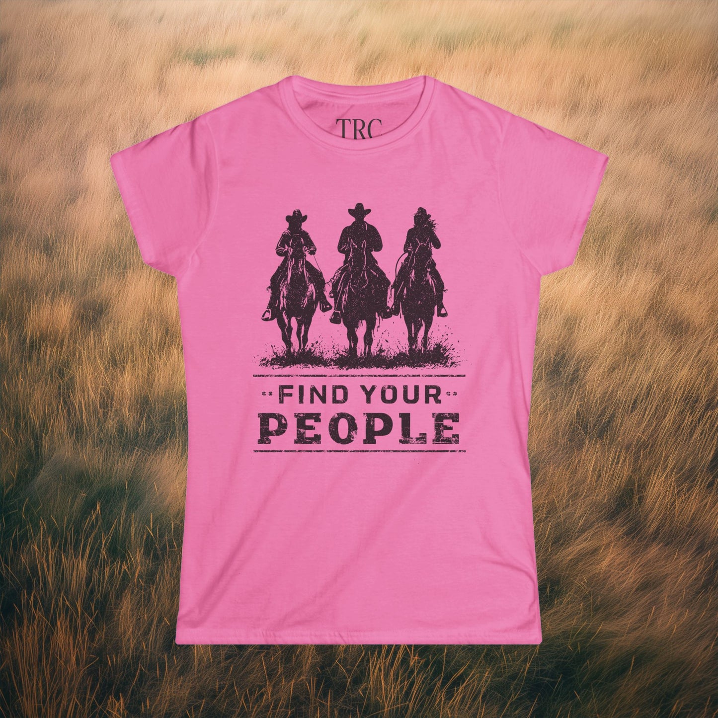 Find Your People Cowboy Tee — Women's Western Horseback Riding T‑Shirt