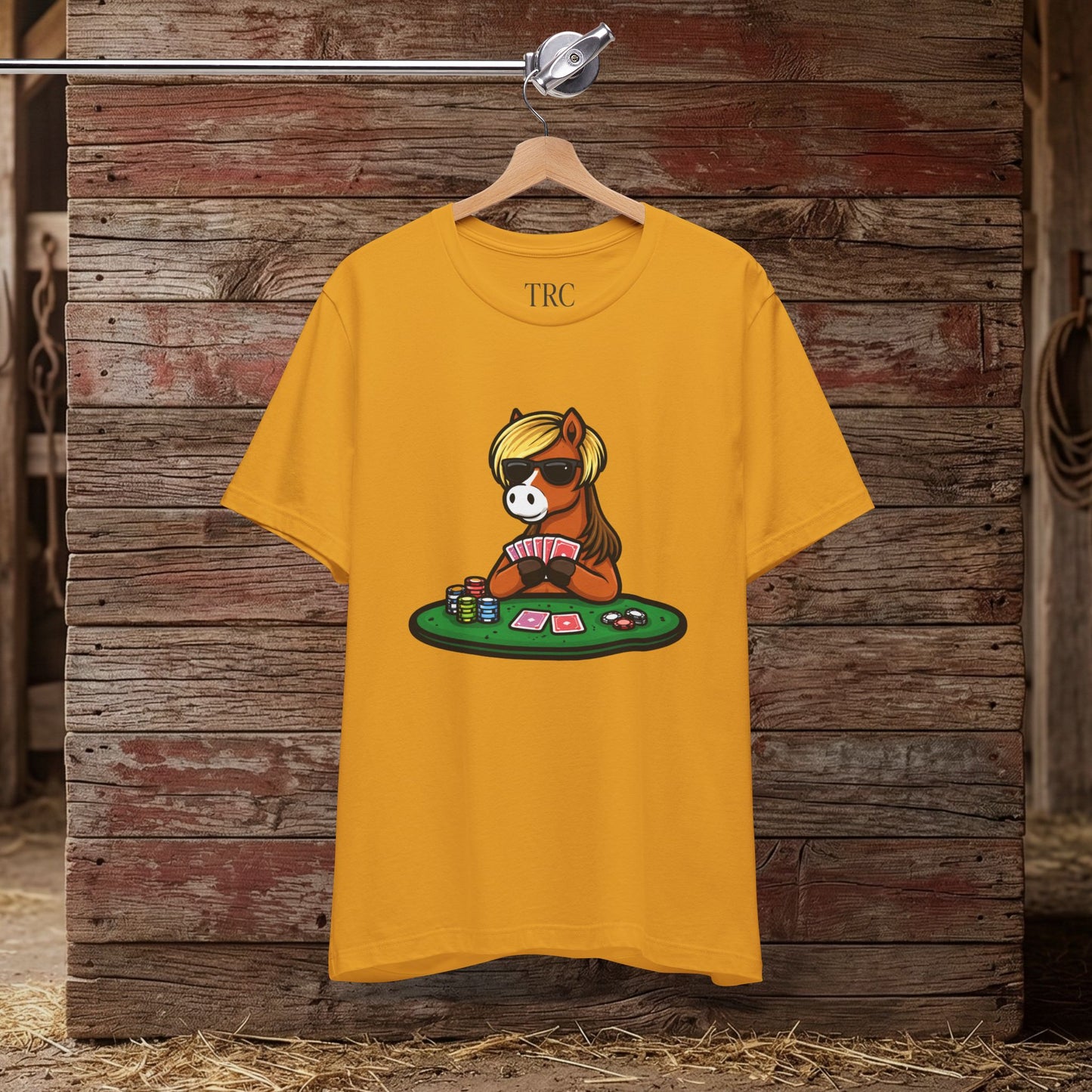 No Flock Given – Equestrian Humor Tee