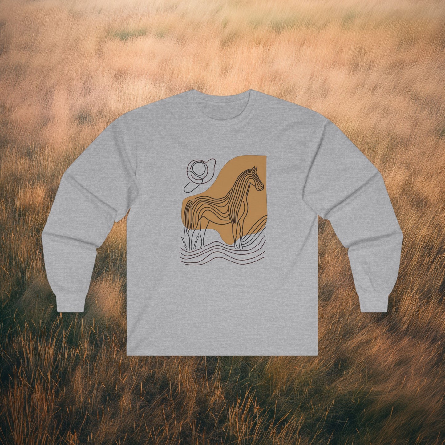 Flowing Plains - Long Sleeve Tee