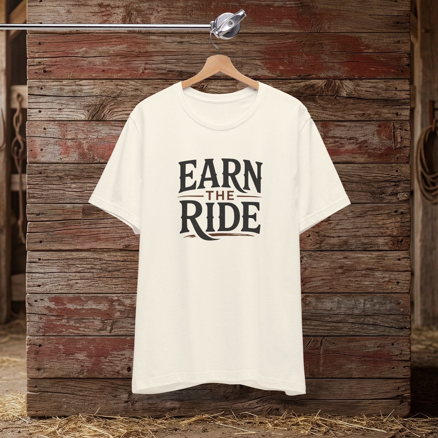 Earn the Ride – Equestrian Mindset Tee