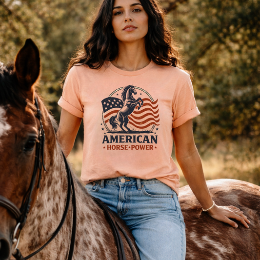 American Horsepower – Equestrian Edition Tee