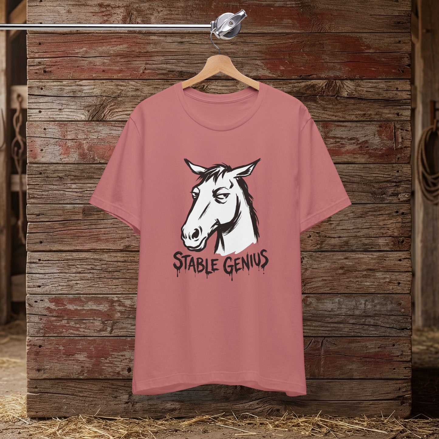Stable Genius – Equestrian Humor Tee