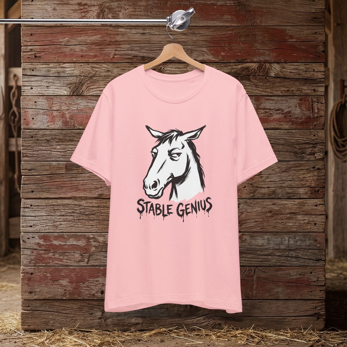 Stable Genius – Equestrian Humor Tee