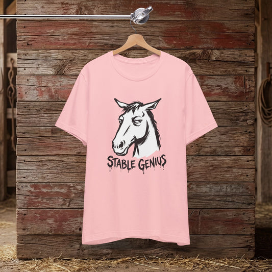 Stable Genius – Equestrian Humor Tee