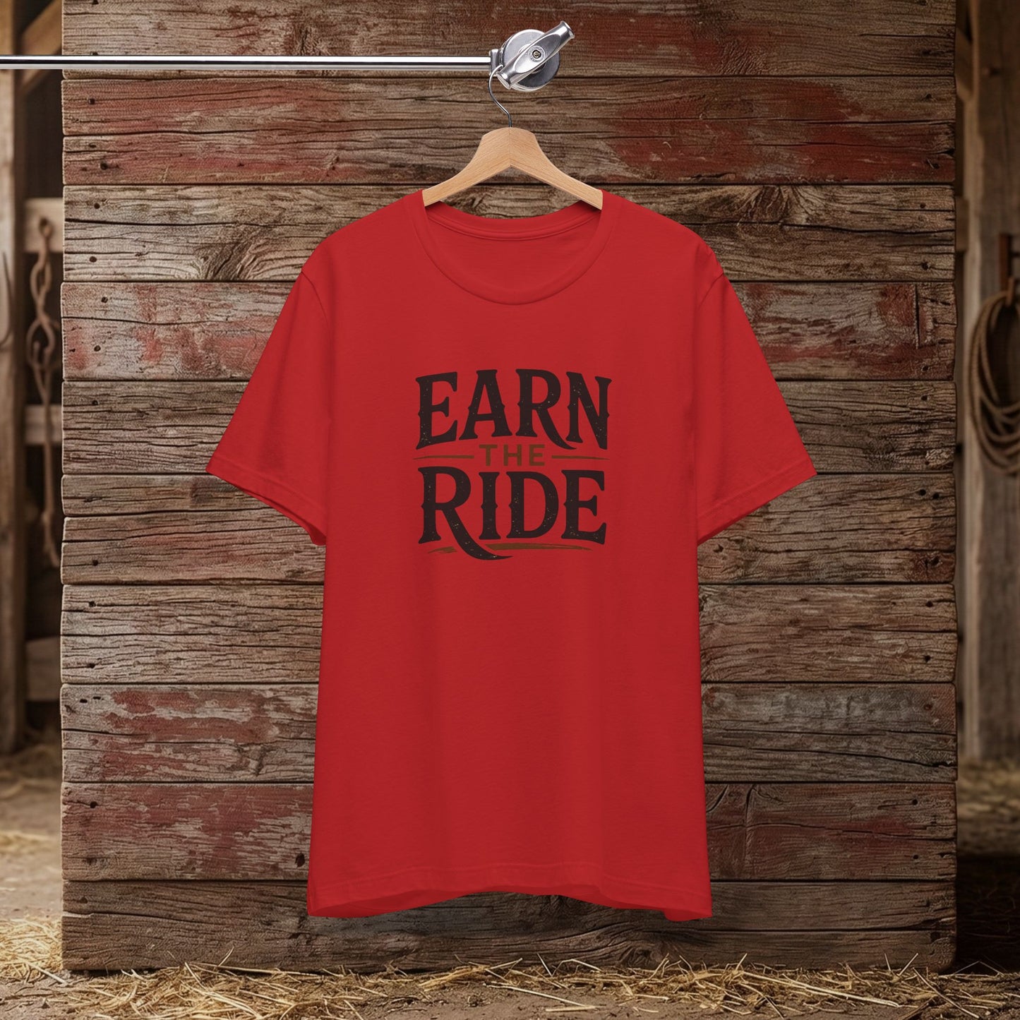 Earn the Ride – Equestrian Mindset Tee