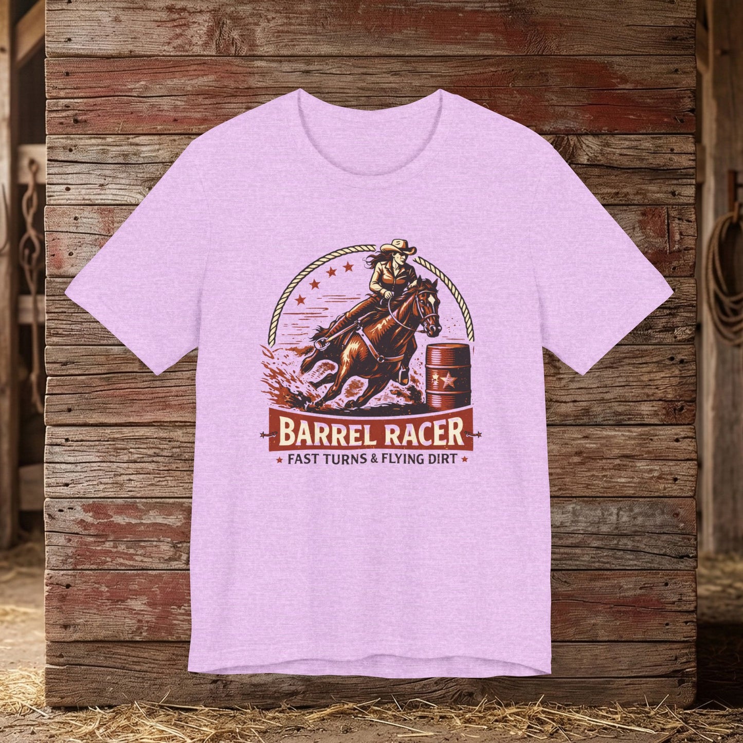 Barrel Racer – Ride Fast Turn Hard Tee