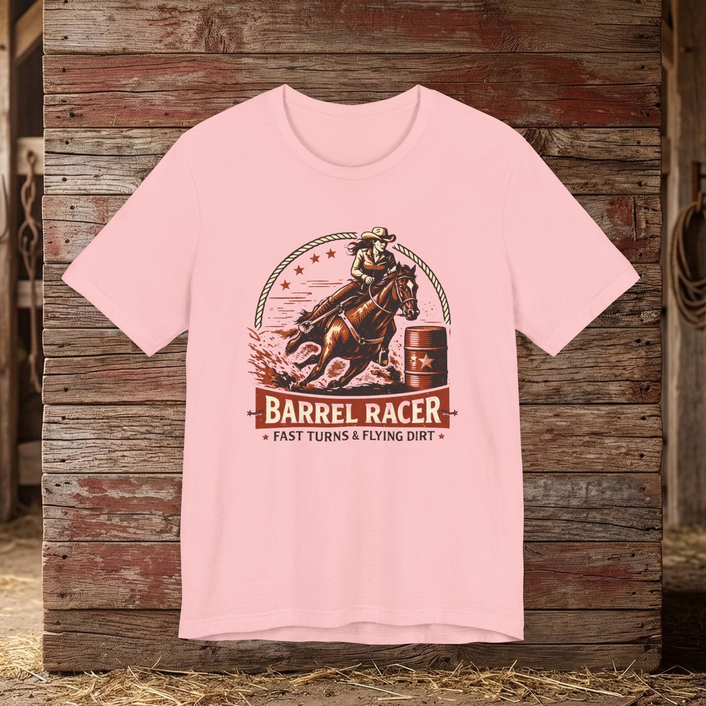Barrel Racer – Ride Fast Turn Hard Tee