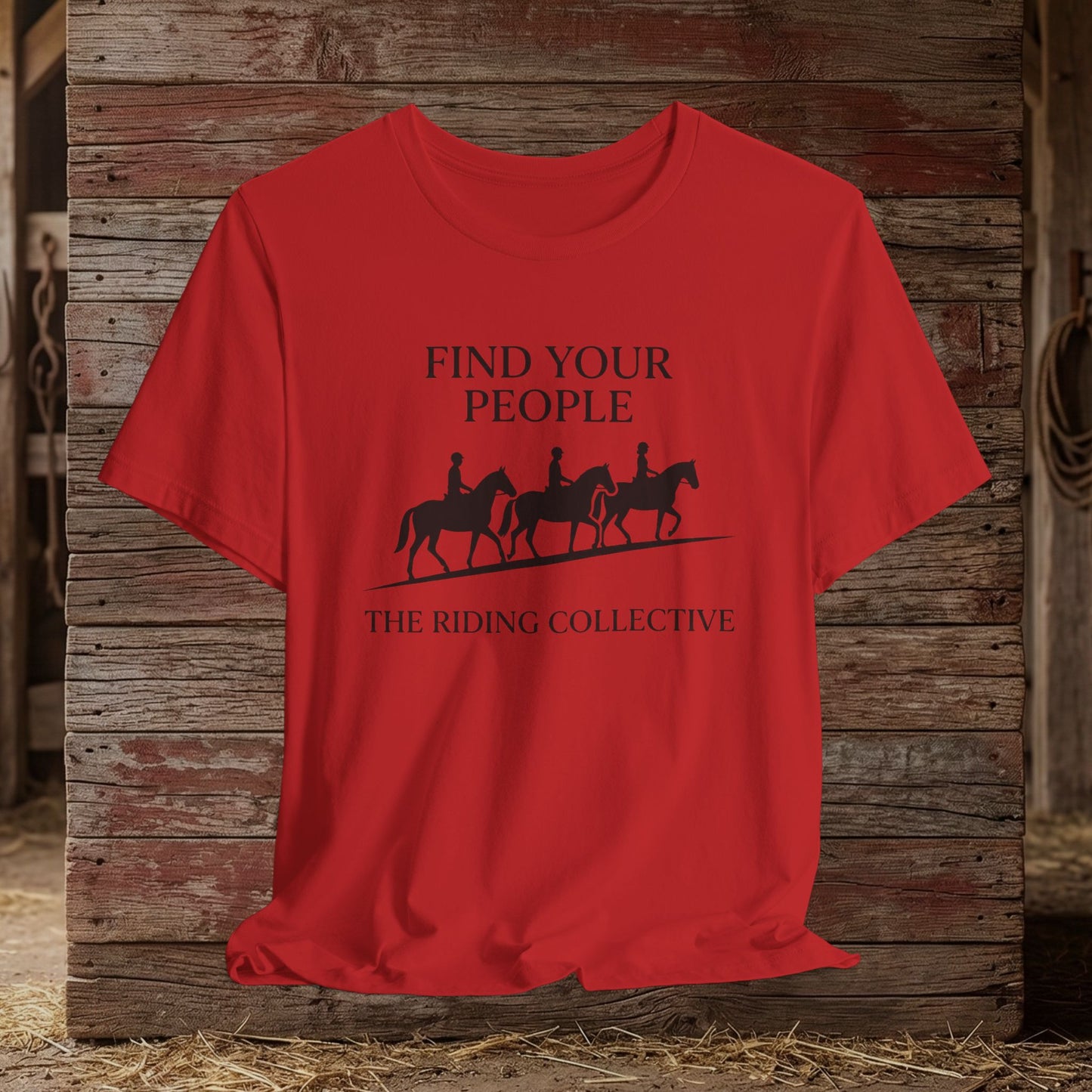 Find Your People – Equestrian Community Tee