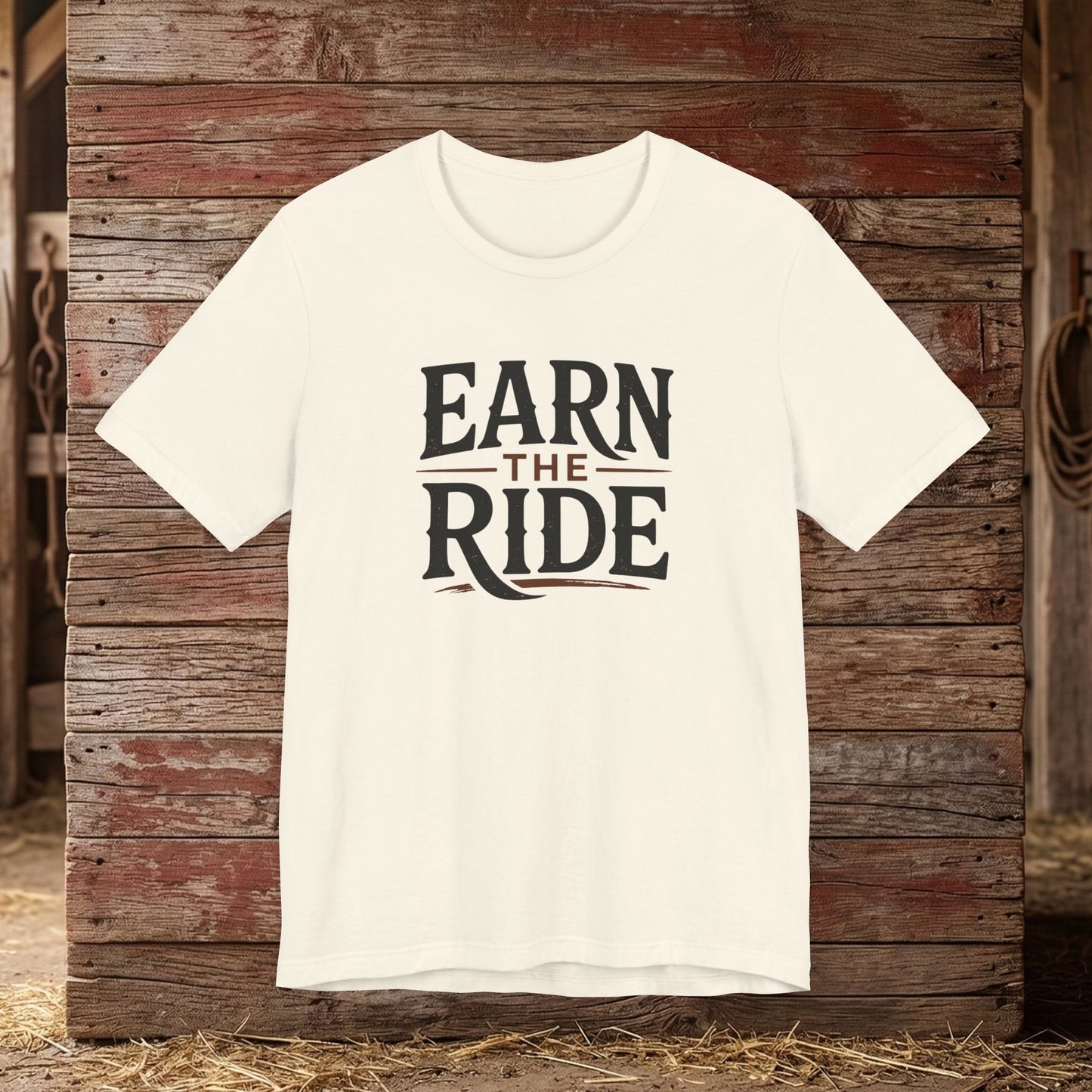 Earn the Ride – Equestrian Mindset Tee