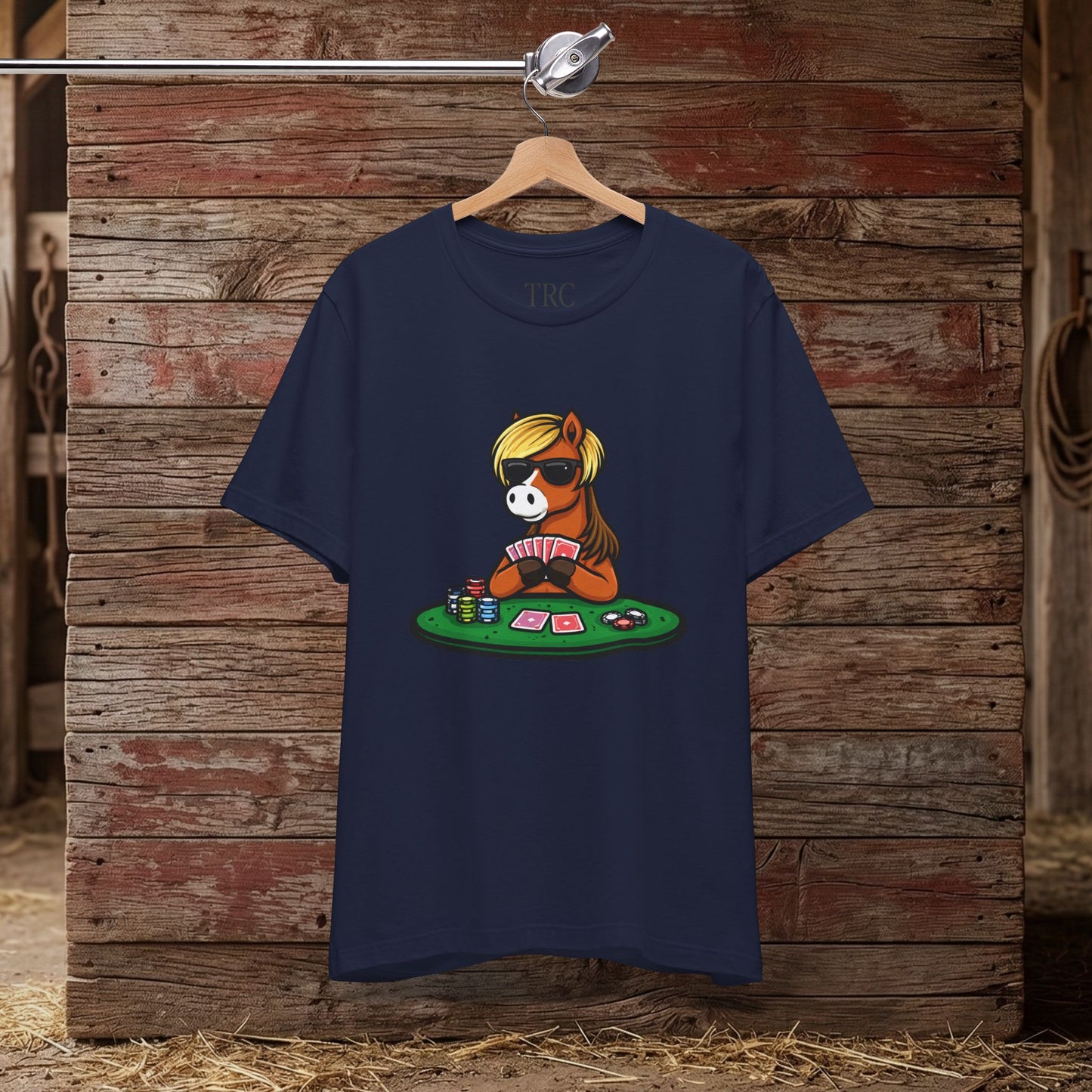 No Flock Given – Equestrian Humor Tee