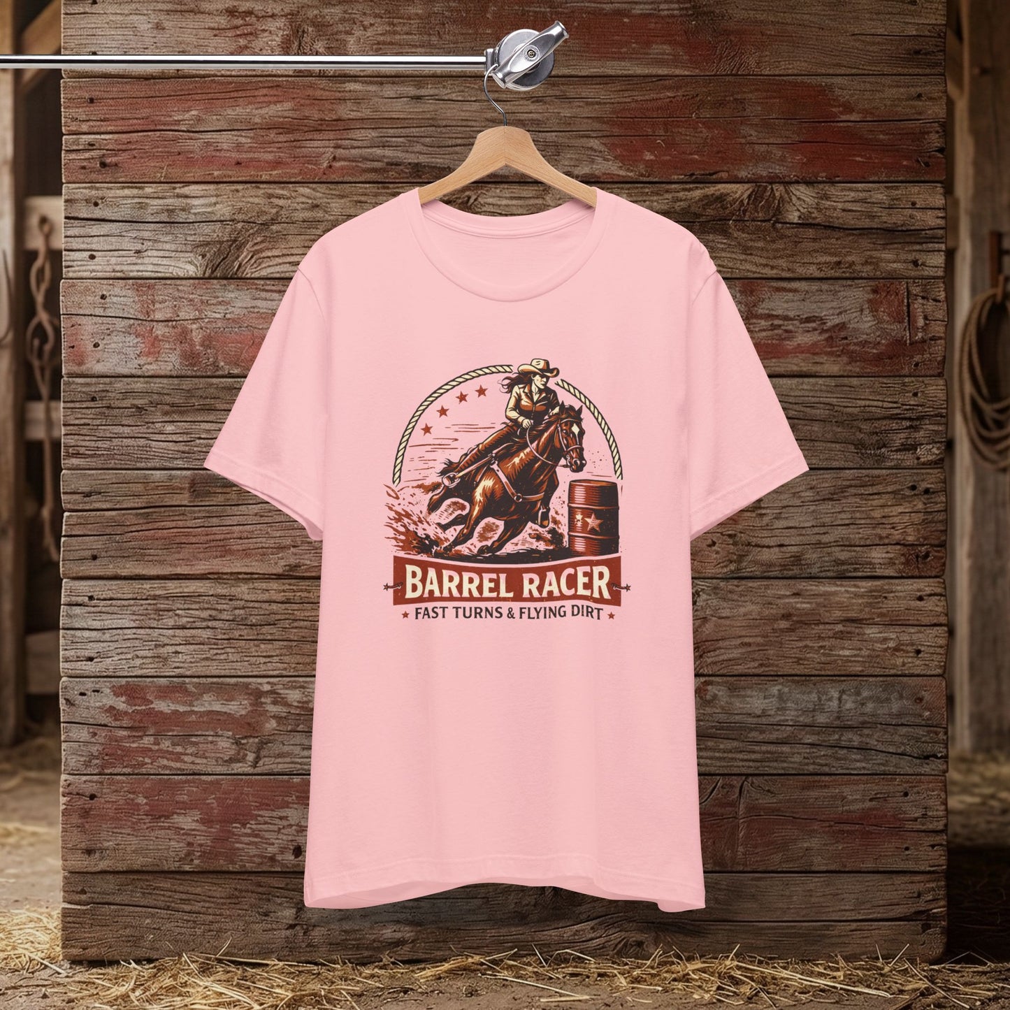 Barrel Racer – Ride Fast Turn Hard Tee