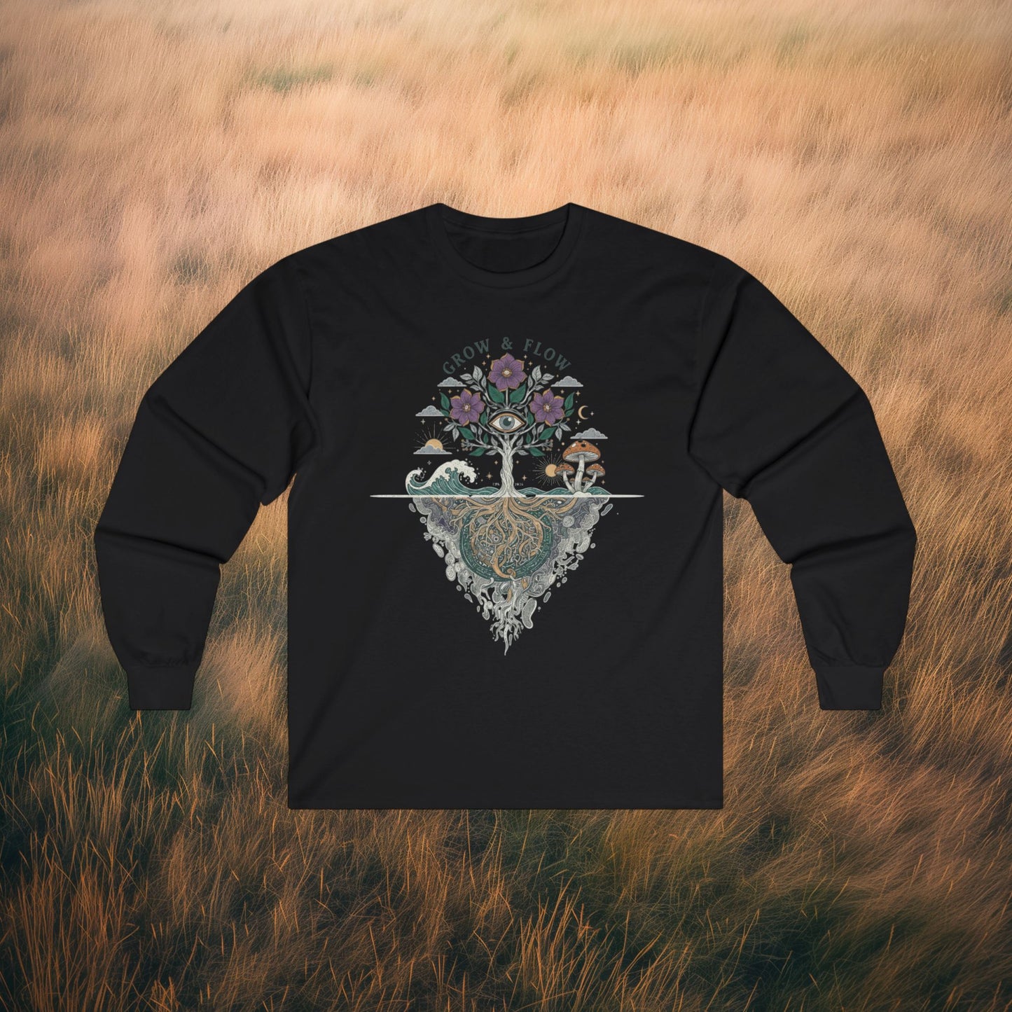 Grow and Flow - Long Sleeve Tee