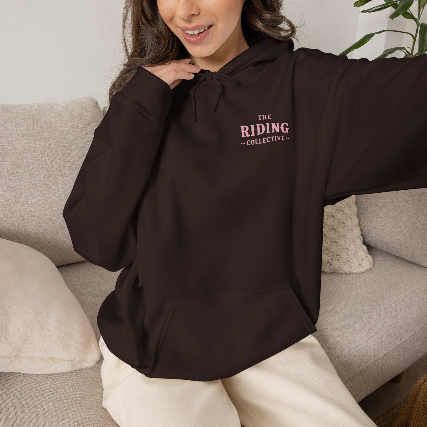 Hoodie — "Progress Not Perfection" Inspirational Pullover