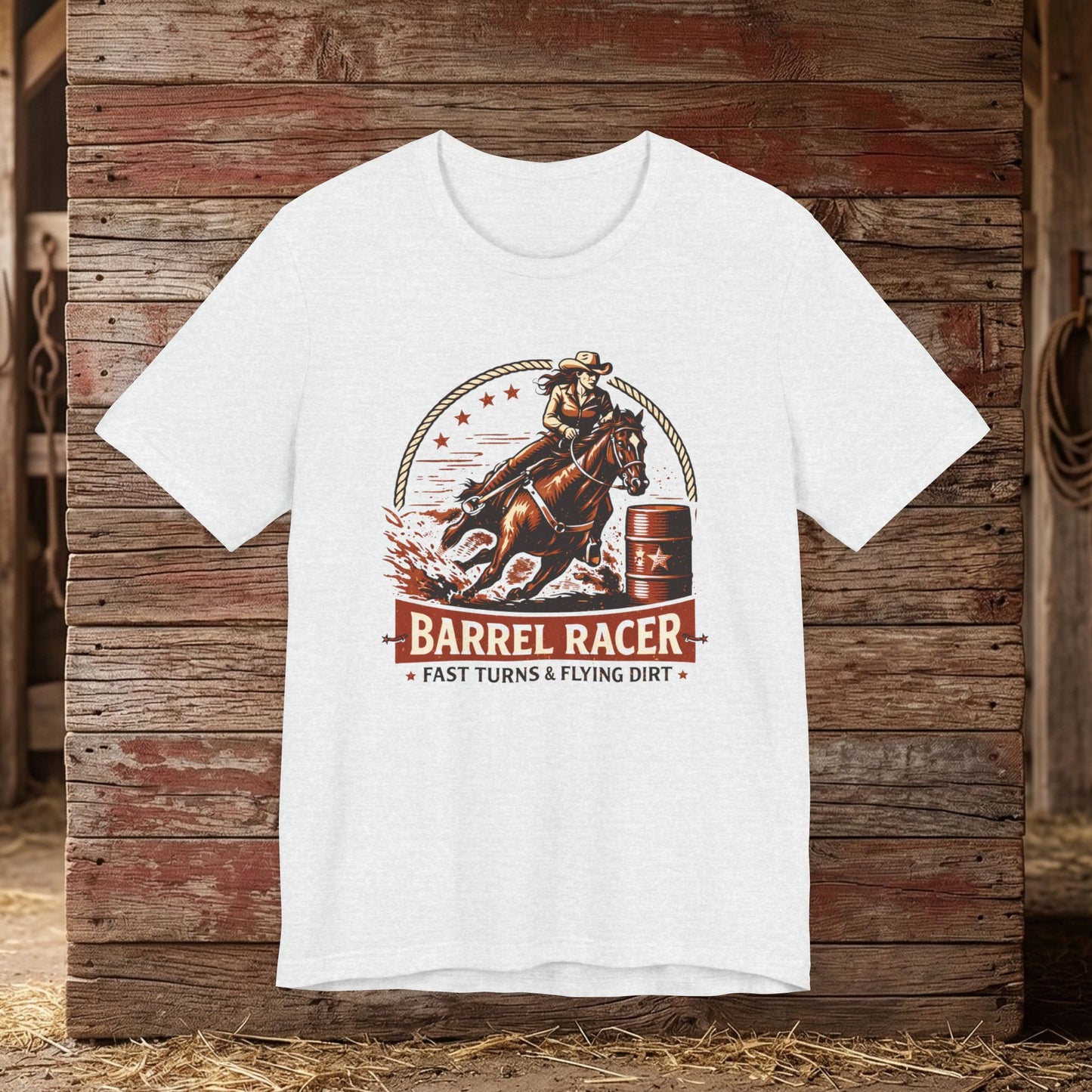 Barrel Racer – Ride Fast Turn Hard Tee