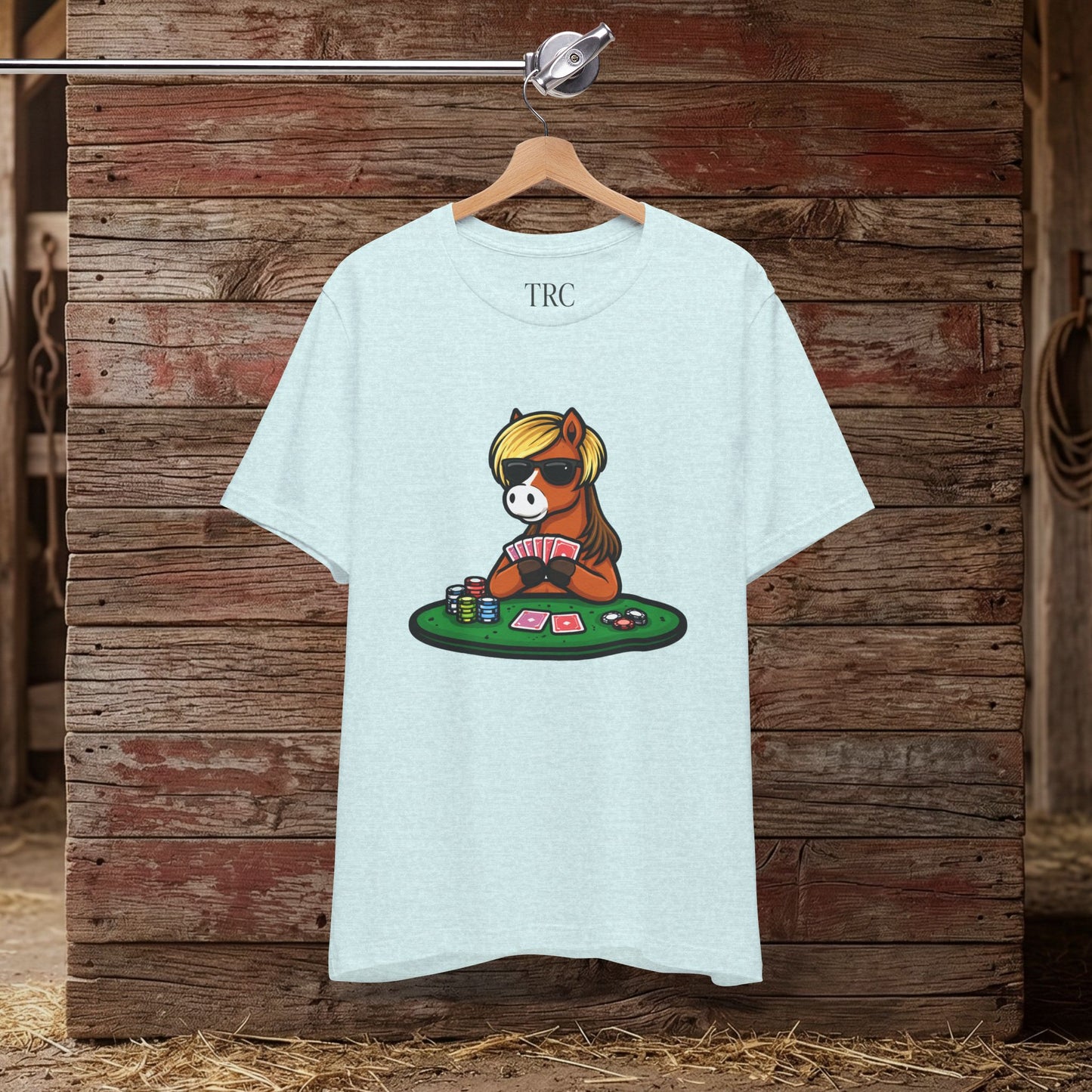 No Flock Given – Equestrian Humor Tee