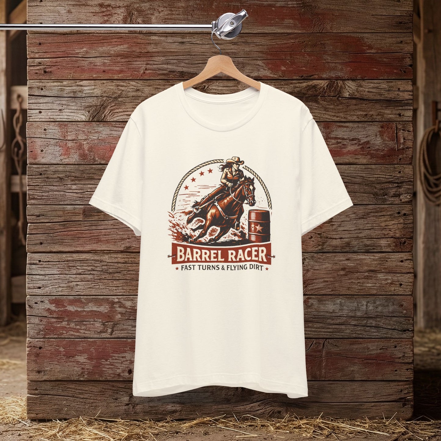 Barrel Racer – Ride Fast Turn Hard Tee