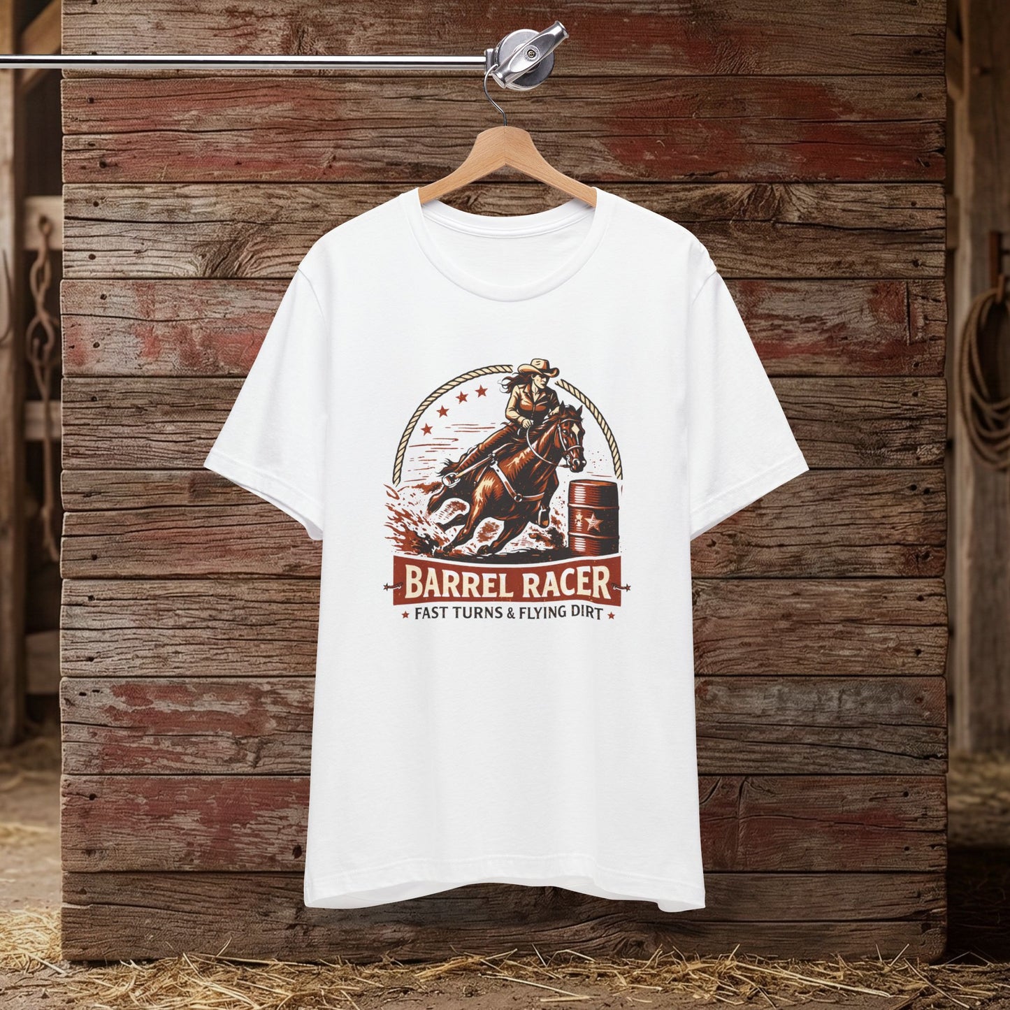 Barrel Racer – Ride Fast Turn Hard Tee