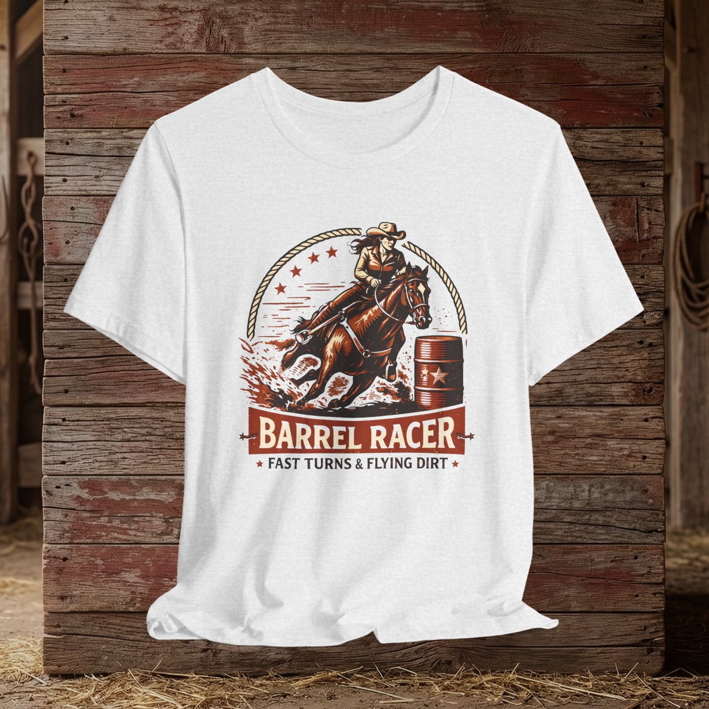 Barrel Racer – Ride Fast Turn Hard Tee