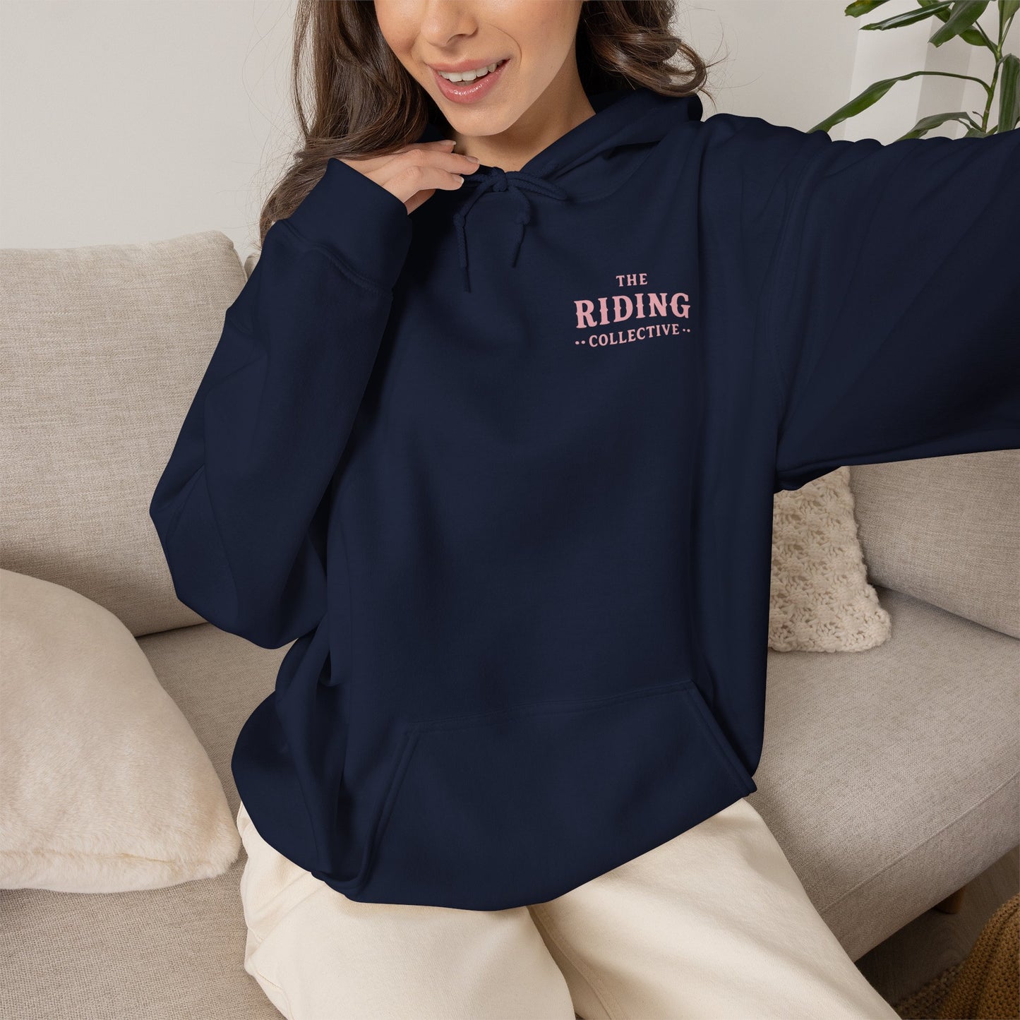 Hoodie — "Progress Not Perfection" Inspirational Pullover