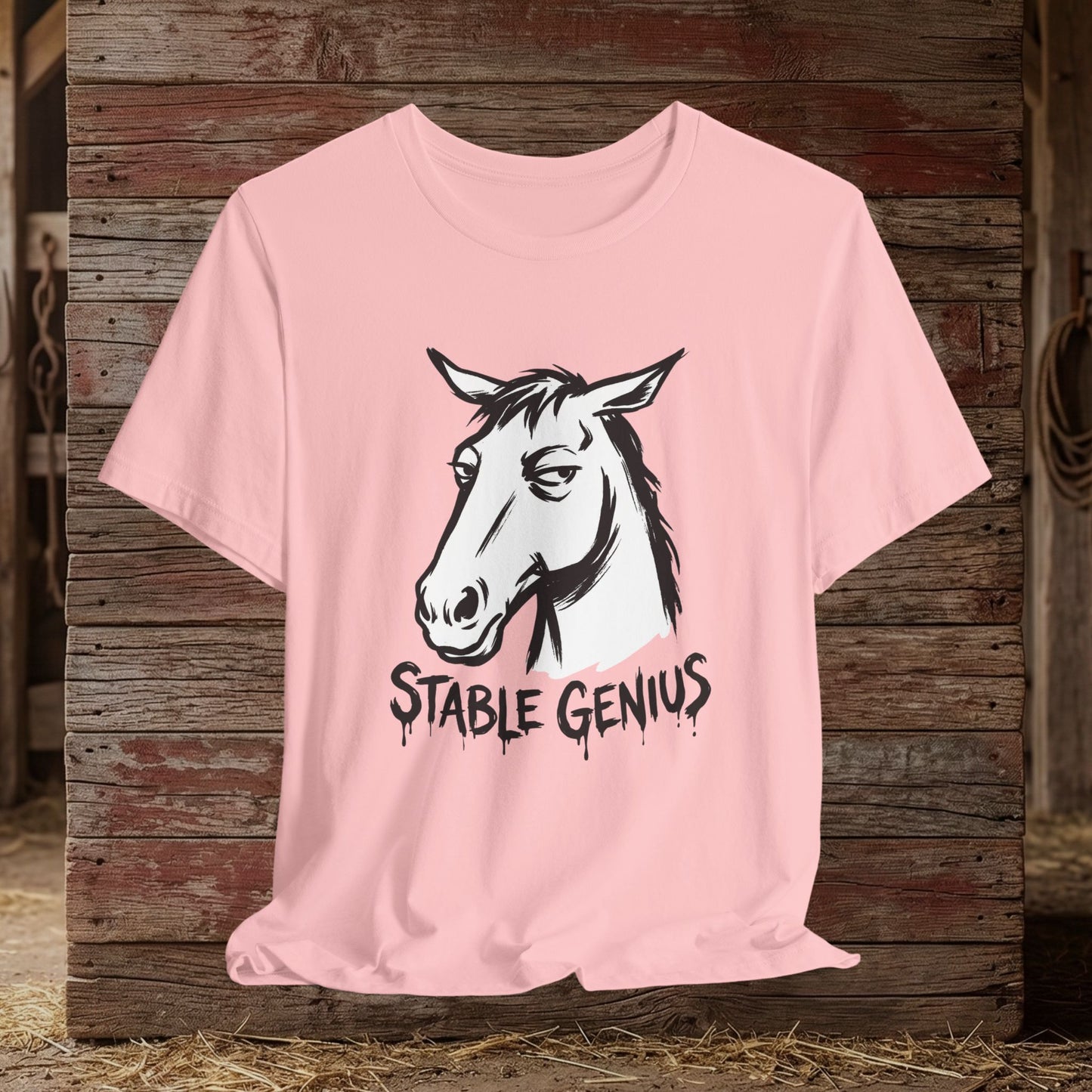 Stable Genius – Equestrian Humor Tee