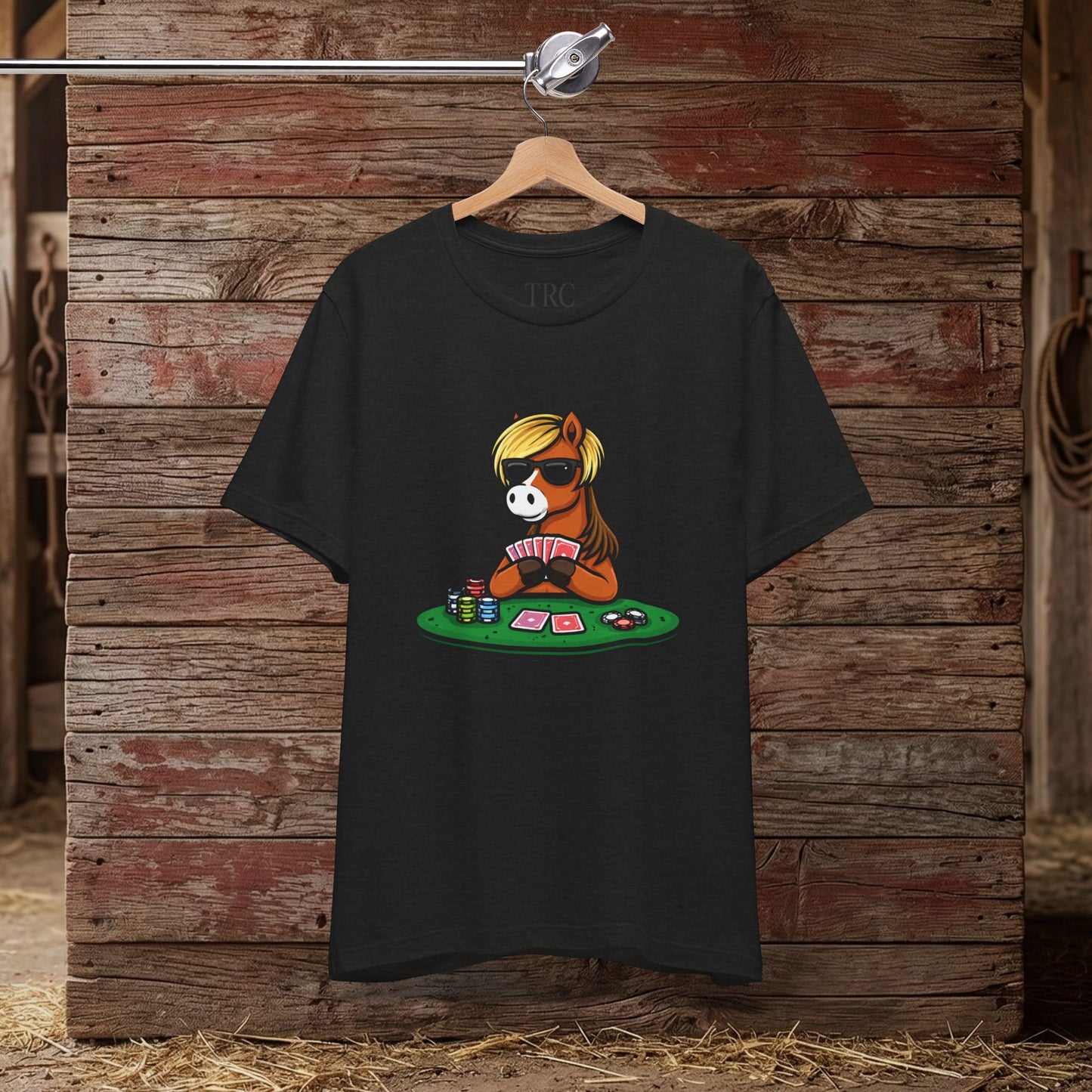 No Flock Given – Equestrian Humor Tee