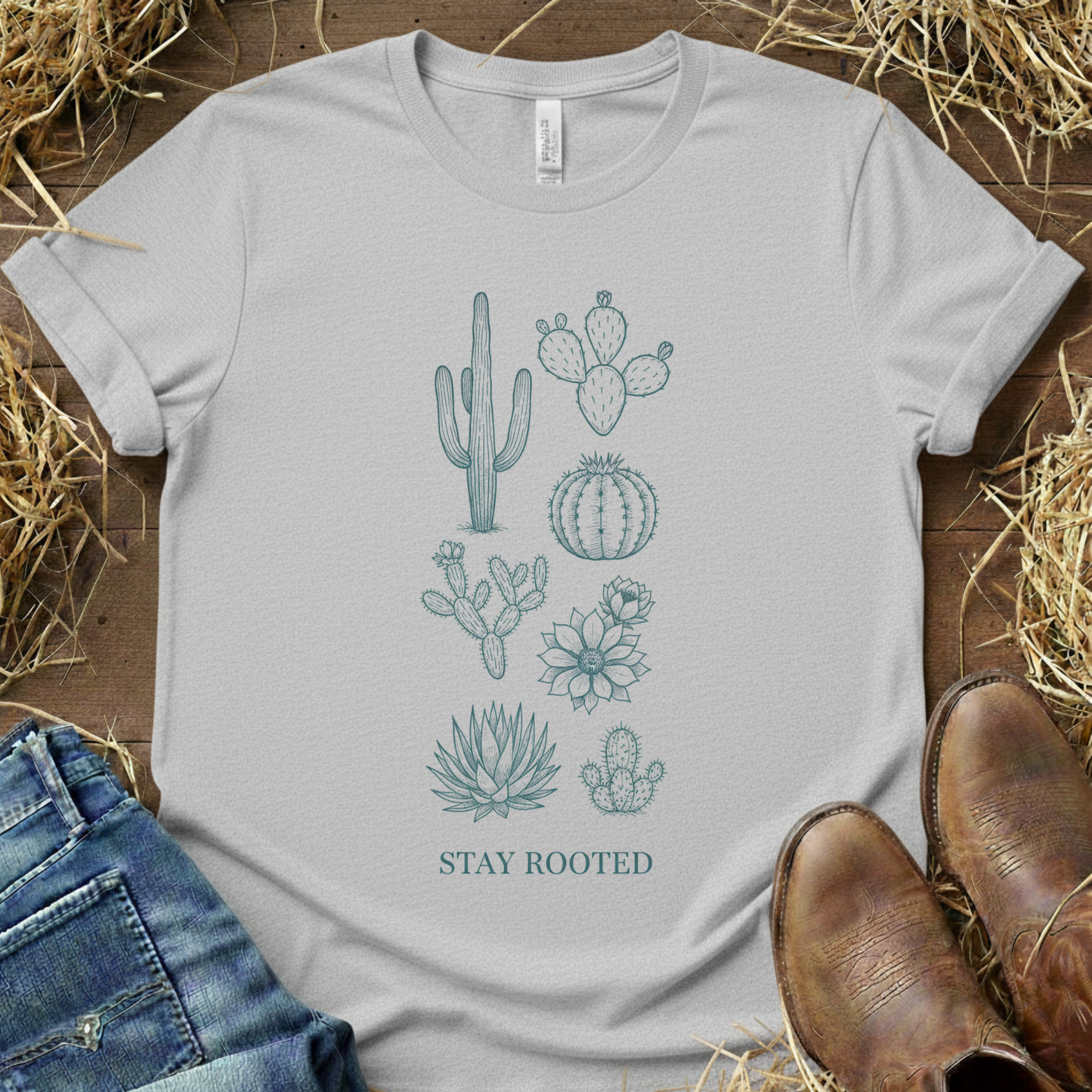 Stay Rooted – Rider Mindset Tee