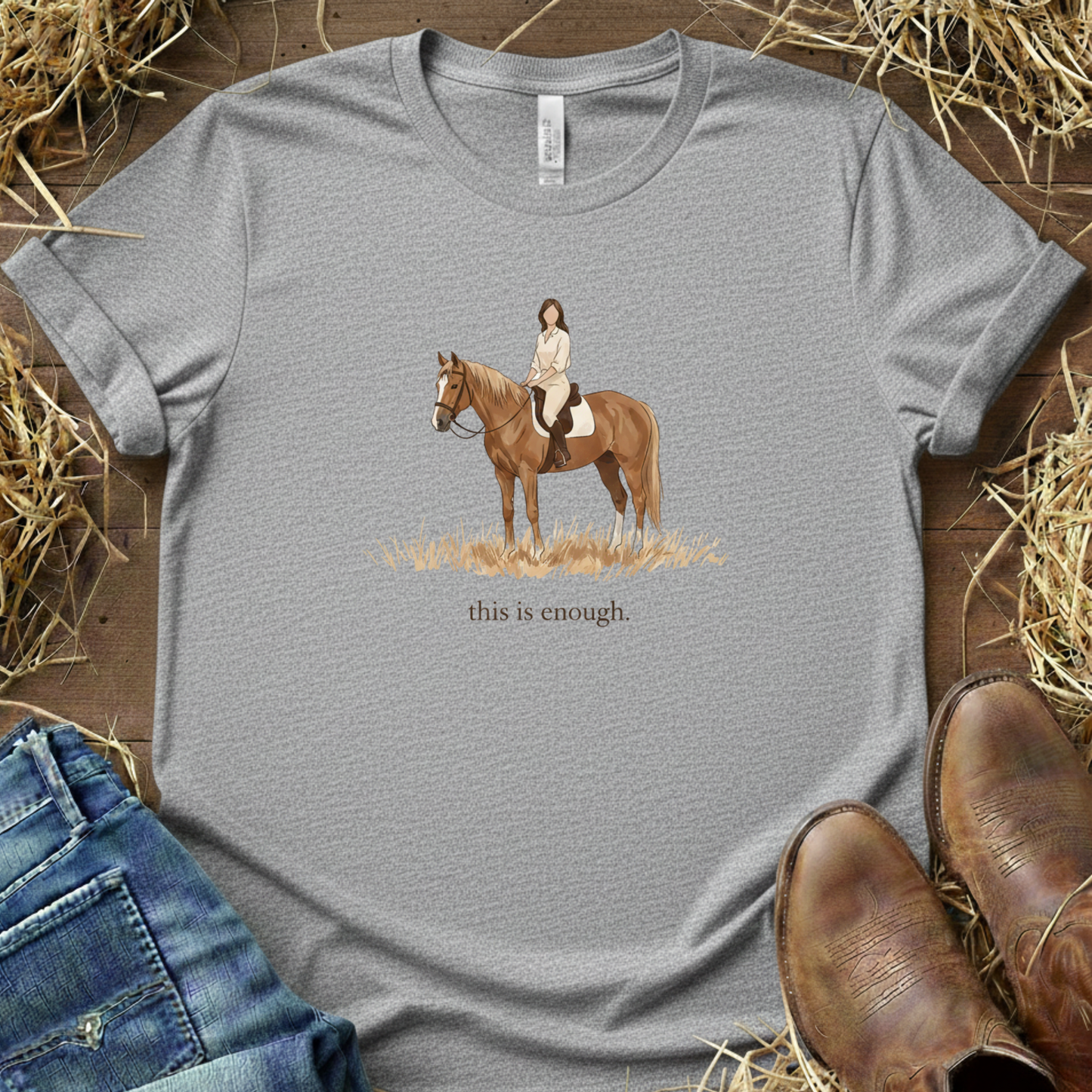 This Is Enough – Rider Peace Tee