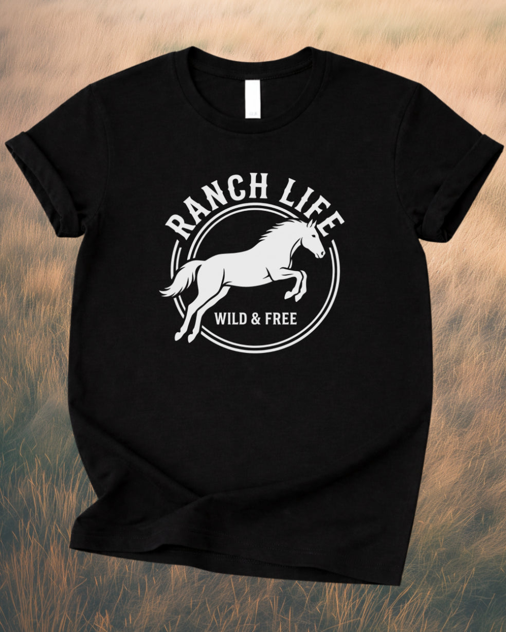 Ranch Life – Western Lifestyle Tee