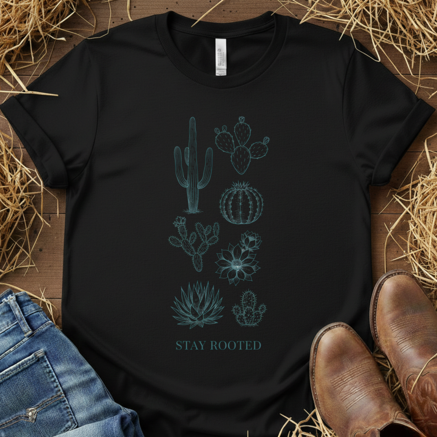 Stay Rooted – Rider Mindset Tee