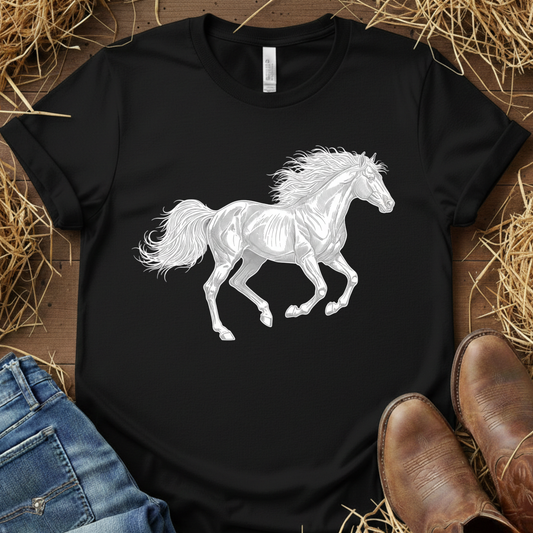 Glorious Run – Freedom Horse Tee