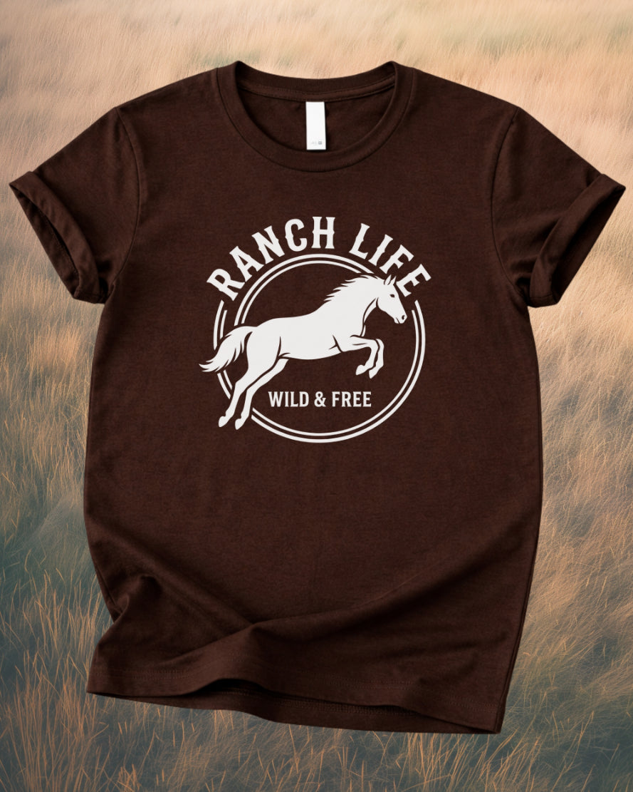 Ranch Life – Western Lifestyle Tee