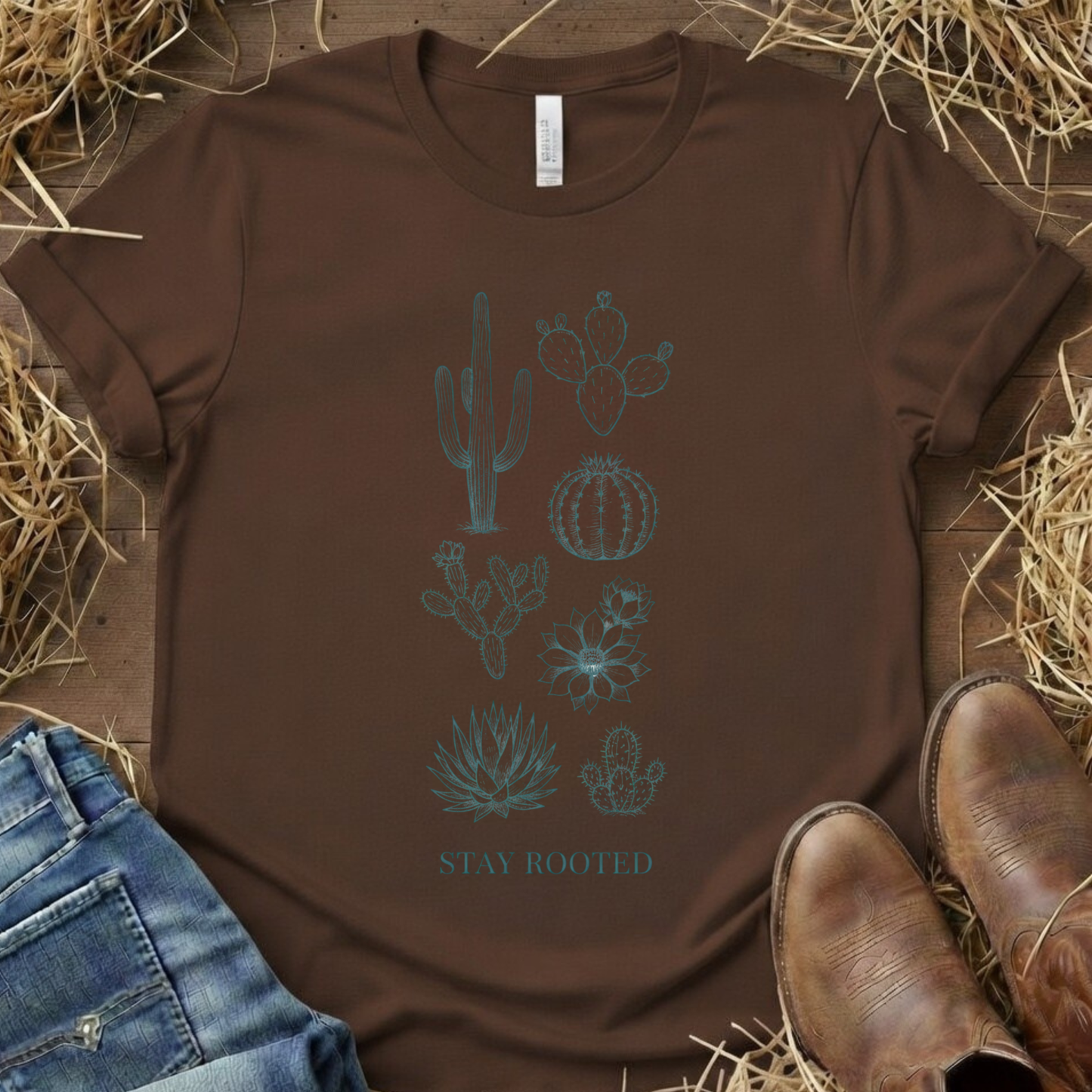 Stay Rooted – Rider Mindset Tee
