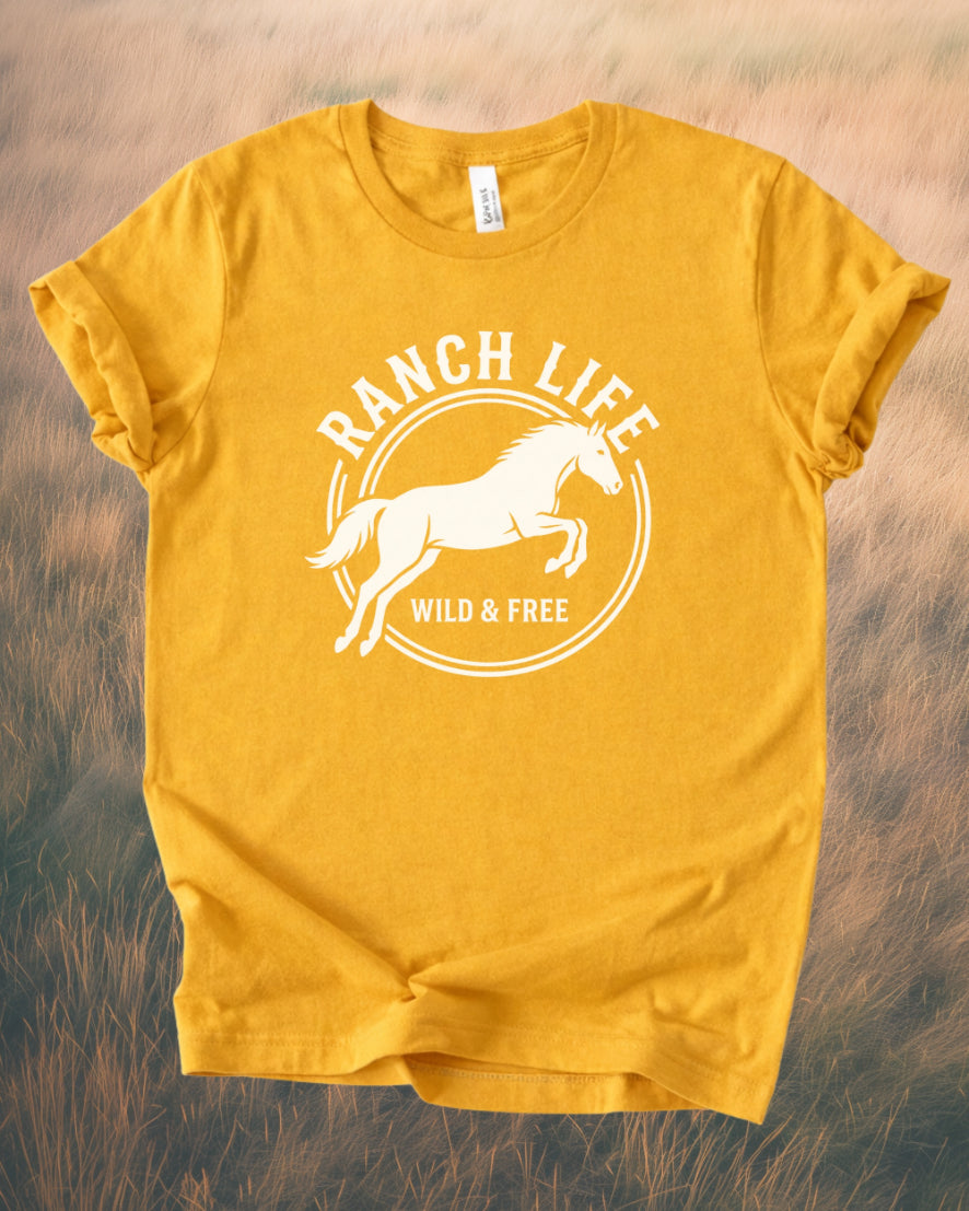 Ranch Life – Western Lifestyle Tee