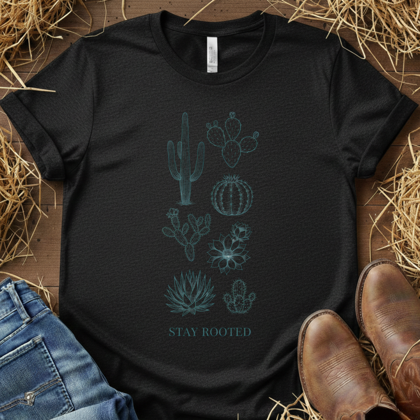 Stay Rooted – Rider Mindset Tee