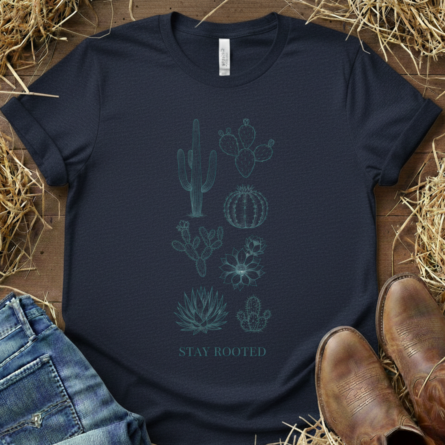 Stay Rooted – Rider Mindset Tee