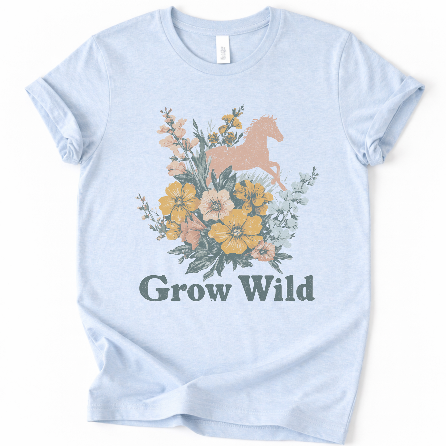 GROW WILD – WILDFLOWER HORSE TEE