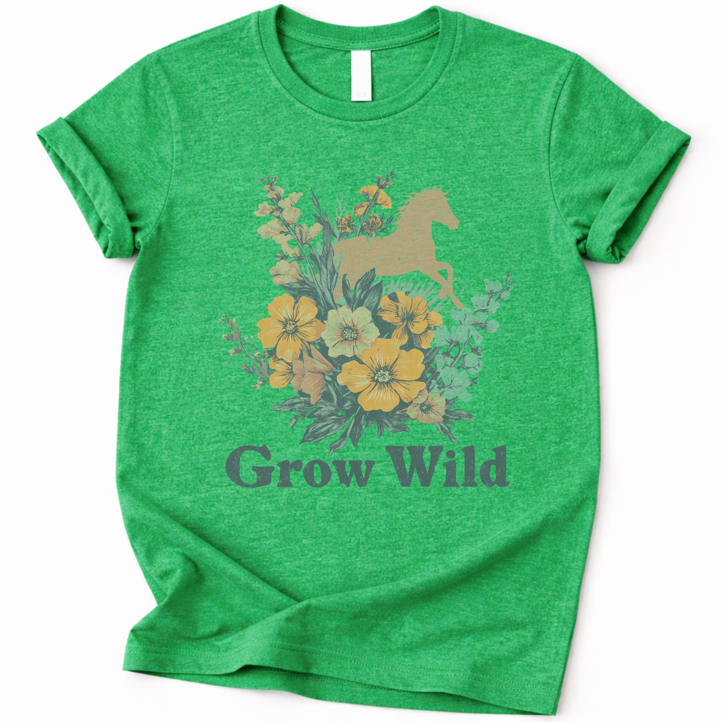 GROW WILD – WILDFLOWER HORSE TEE