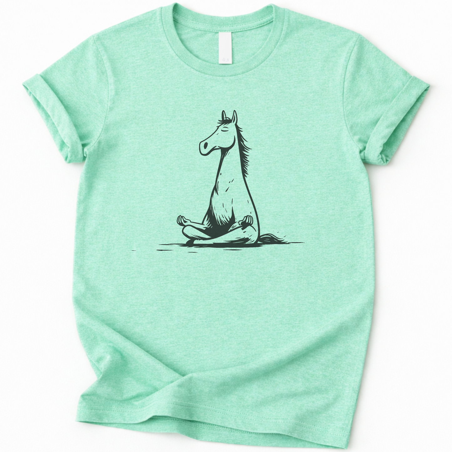 FIND YOUR CALM – MEDITATING HORSE TEE
